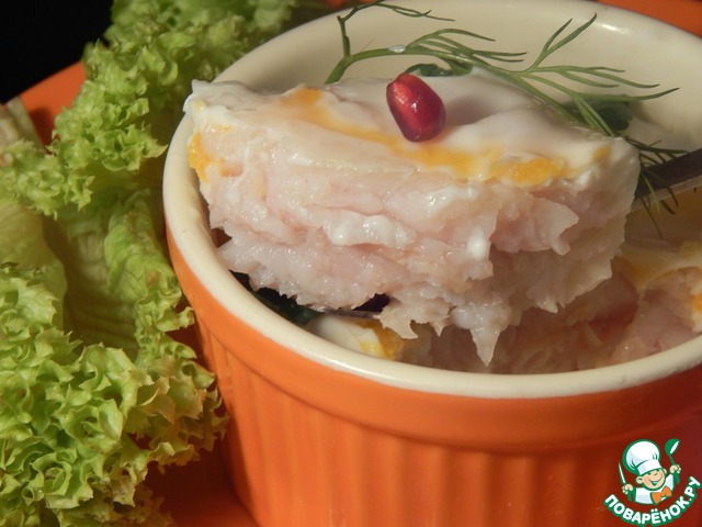 Fish fillet ramekin