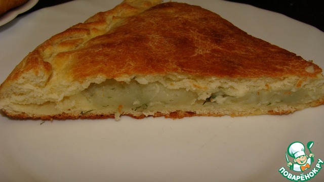 Pie with potatoes on Mann test