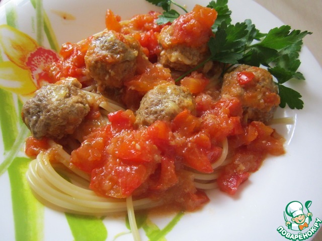 Polpette with ricotta