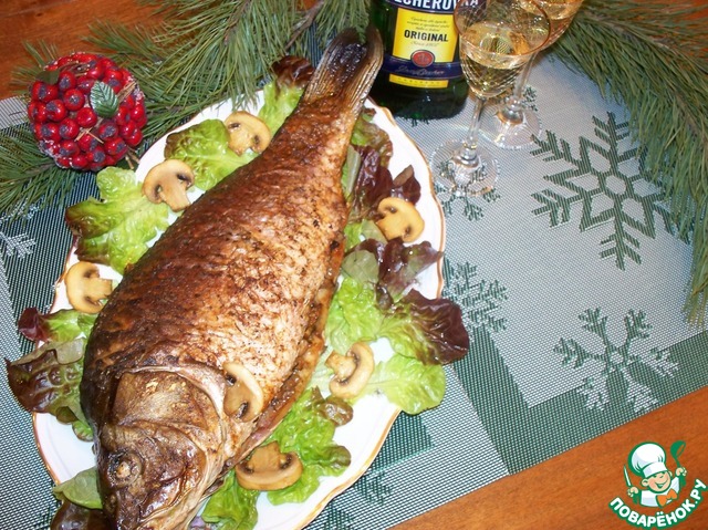 Christmas carp in the Czech Republic