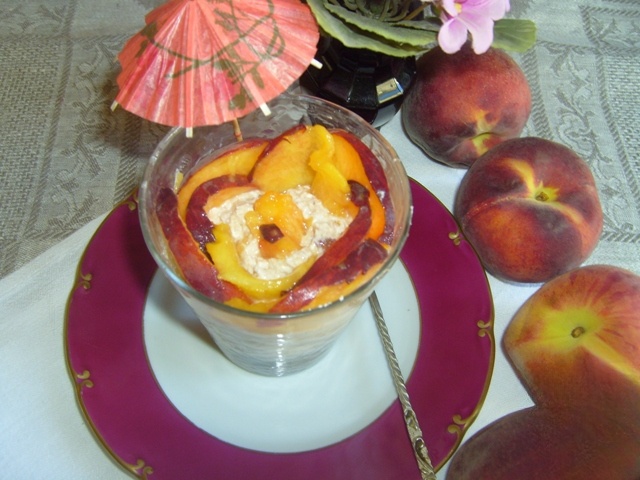 Персиковый десерт