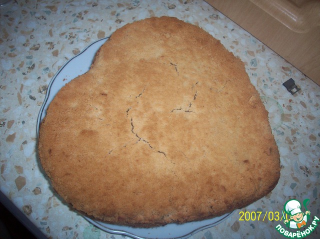 Шарлотка с яблоками