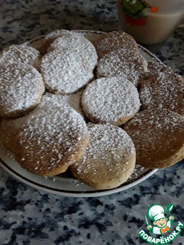 Quick peanut cookies