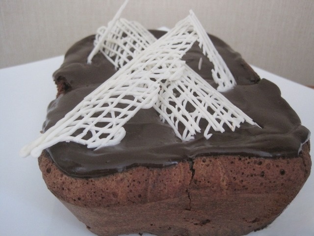 Очень-очень шоколадный кекс в СВЧ