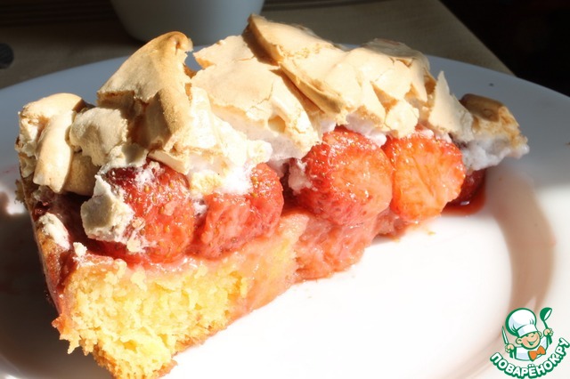 Strawberry cake 