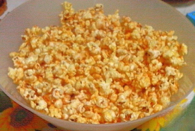 Карамельный попкорн