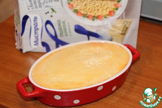 Potato-millet shepherd's pie
