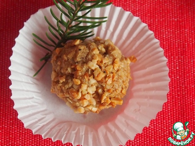 Oat balls with almonds