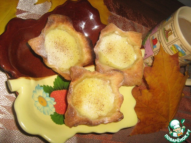 Португальские пирожные с заварным кремом