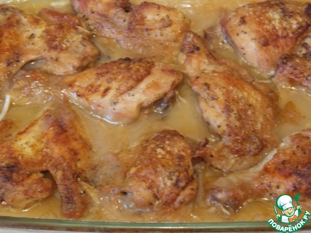 Chicken in Apple juice
