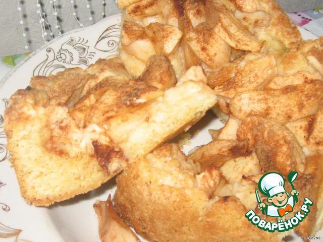 Пирог с яблоками