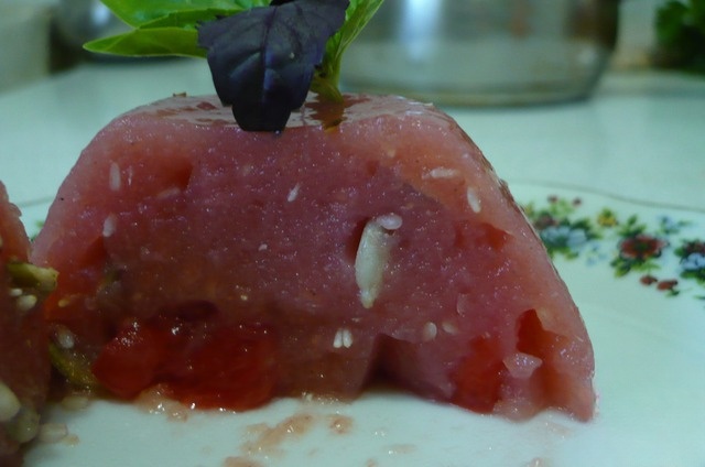 Арбузный десерт