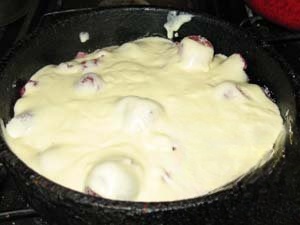 Ягодная запеканка