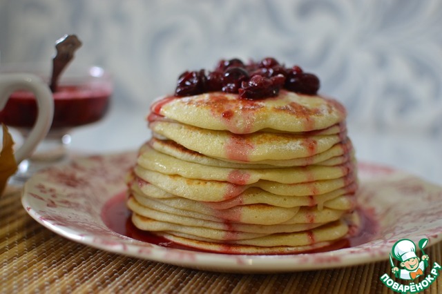 Pancake with semolina