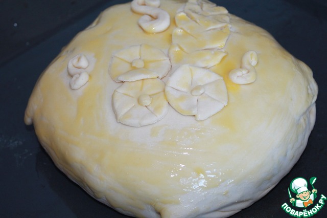 Кулебяка с рисом