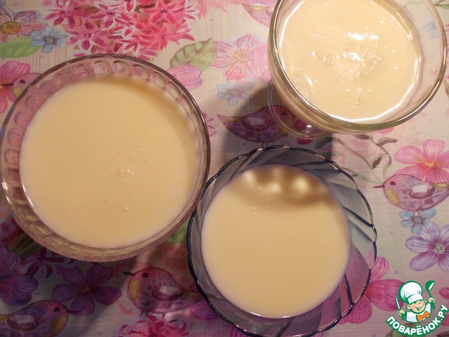 Cream dessert 