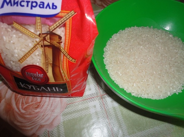 Вишнёвый десерт с рисом