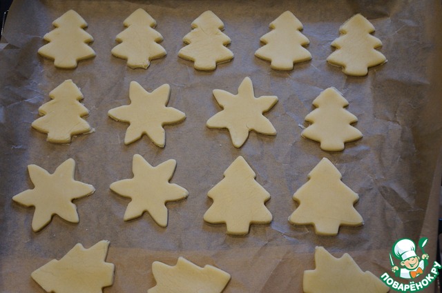 Christmas cookies on sticks