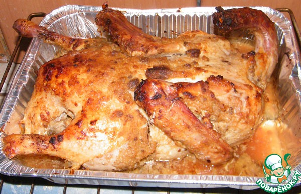 Baked duck, goose, chicken