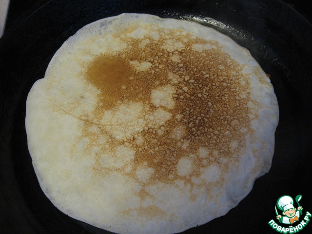 Pancakes, millet porridge