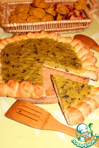 Пирог изумрудный (постный)
