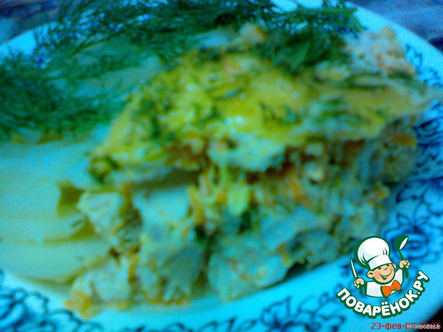 Chicken fillet baked