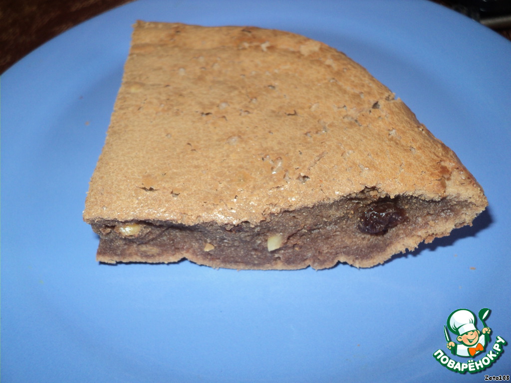 Очень шоколадное пирожное