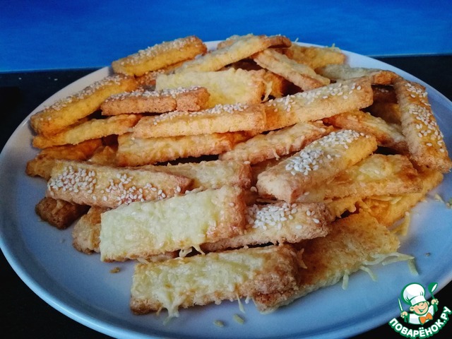 Cheese biscuits on a gluten-free flour
