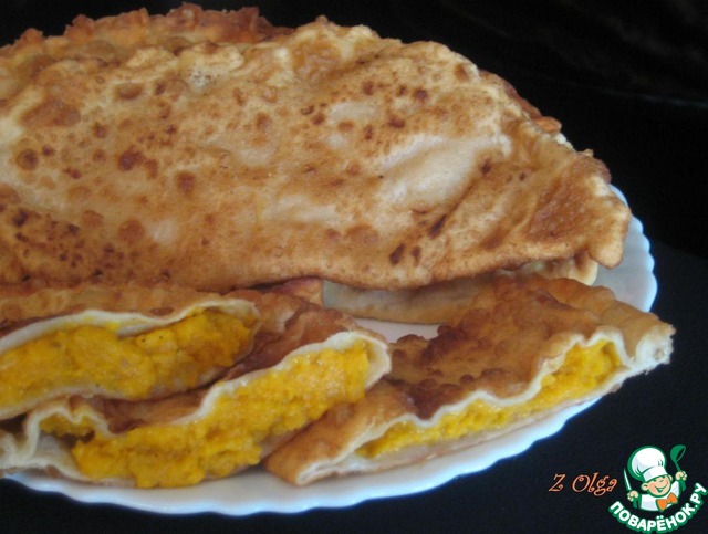 Afghan cookies with pumpkin
