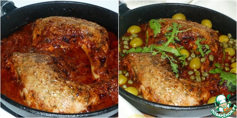 Italian chicken legs