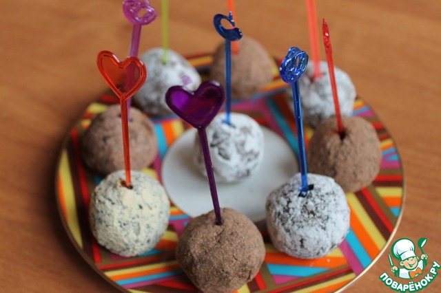 Cake-pop fruit