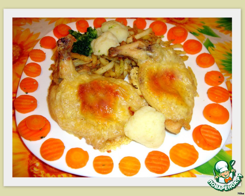 Chicken fillet with bone