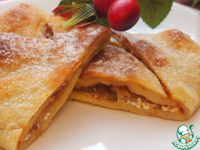 Картофельные рулеты с яблоками