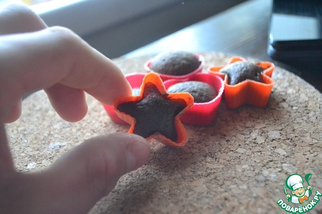 Классические шоколадные кексики (+рецепт крема)