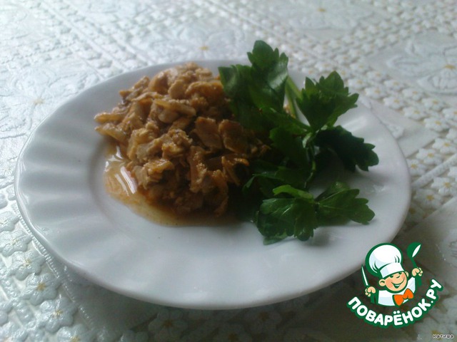 Economical chicken Ryaba