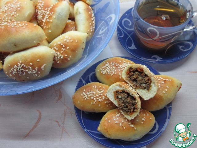 Пирожки-малышки печеночно-сердечные