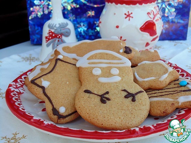 Gingerbread macaroons