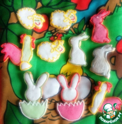 Children's Paschal cookies