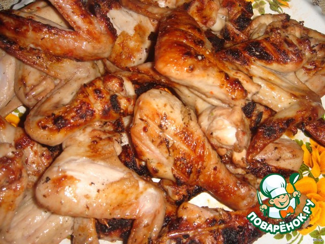 Wings and legs 
