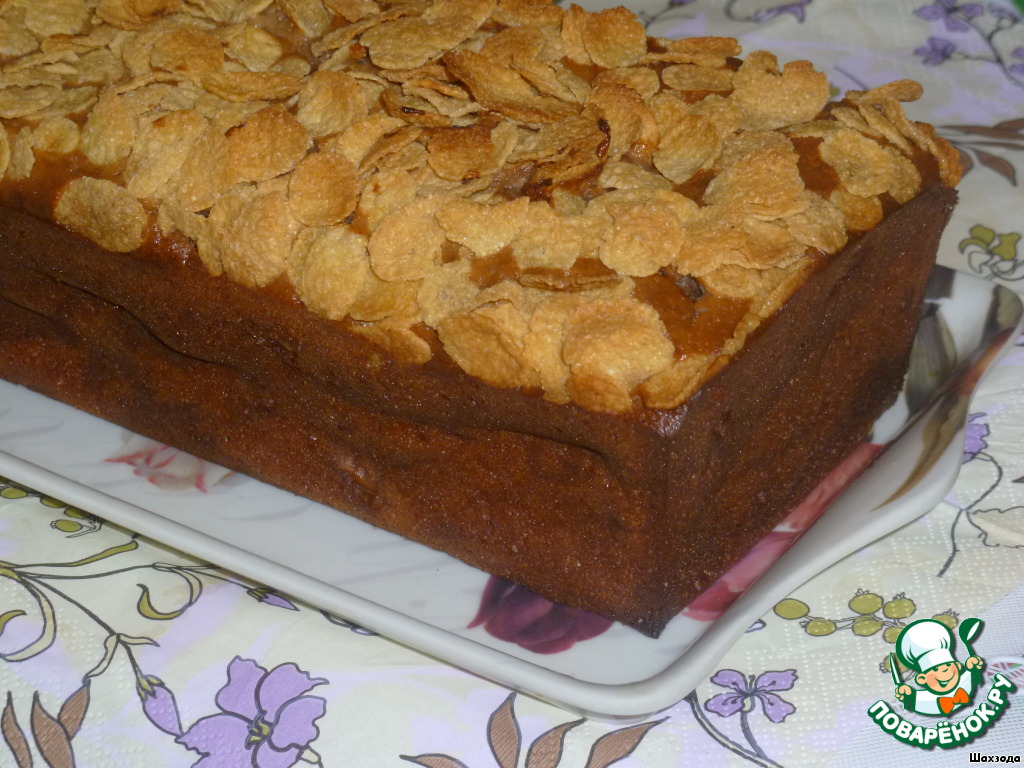 Apple pie and corn flakes