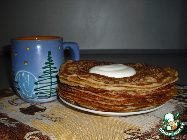 Rye pancakes