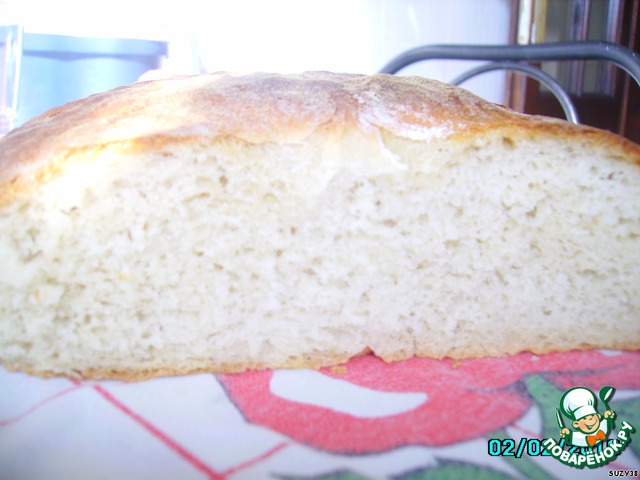 Homemade bread