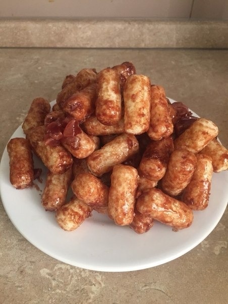 Десерт из кукурузных палочек