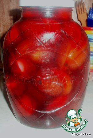 Cливы с чесноком