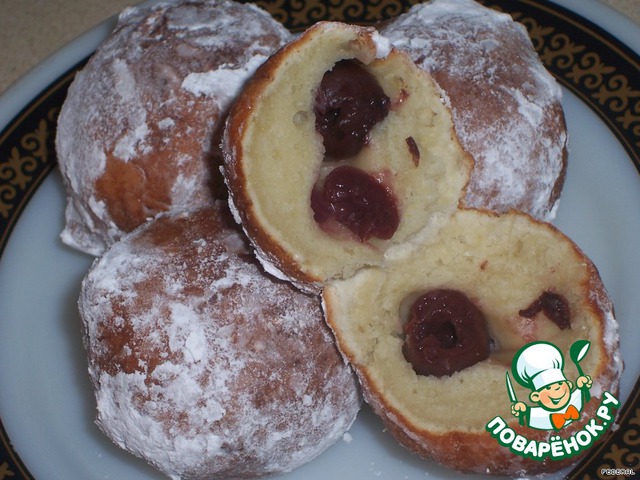 Крапфе с начинкой