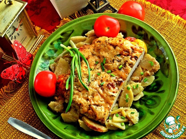 Куриная грудка по-французски