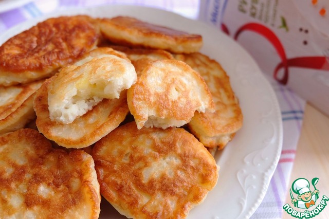 Rice and Apple fritters