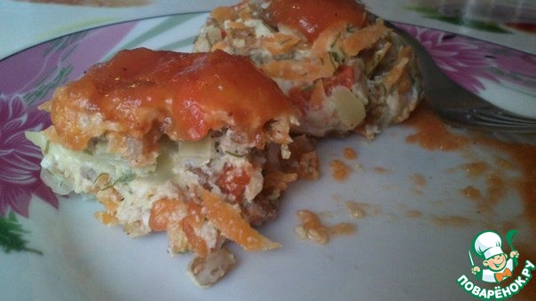 Dietary cutlets of chicken in the steamer