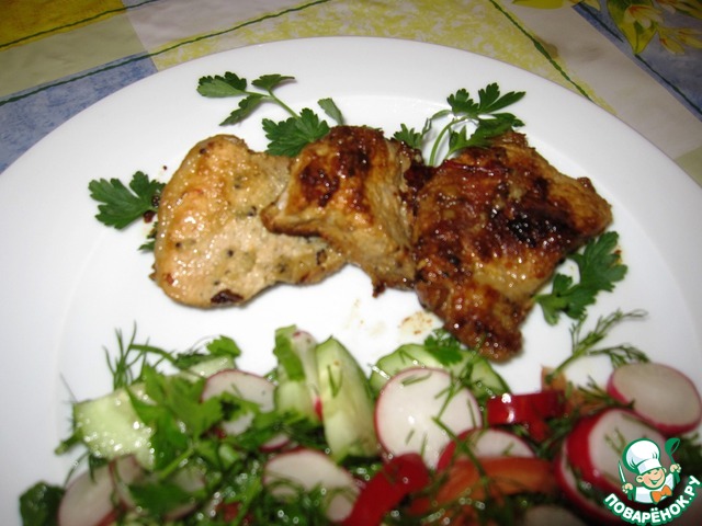 Barbecue in an exotic marinade 