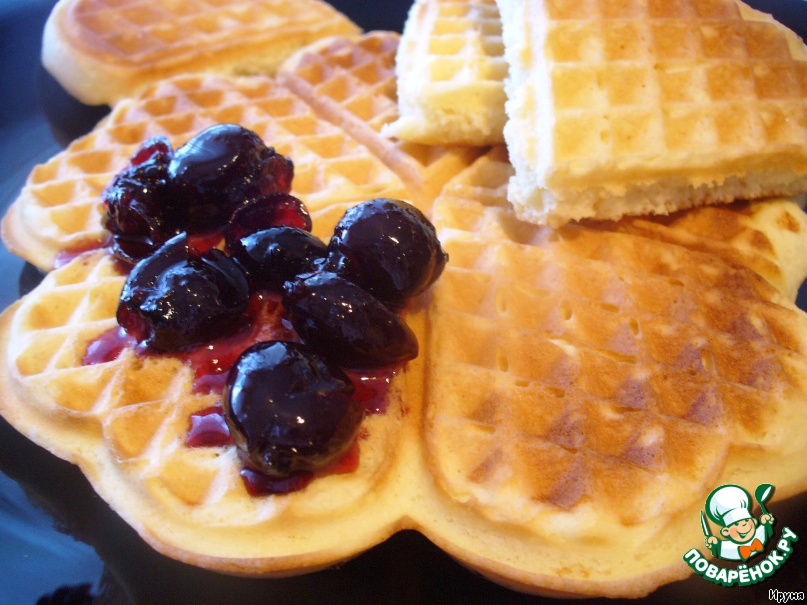 Biscuit waffles